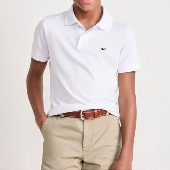 Vineyard Vines Boys L Edgartown Pique Polo - Picture 2 of 7